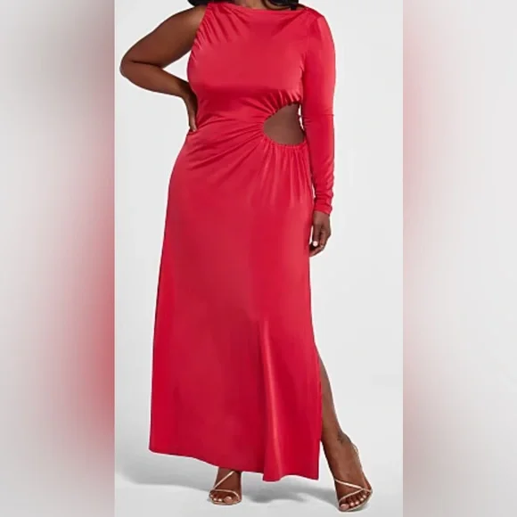 fashion to figure maxi dress Royal Blue Cut Out Knotted Slim Fit Maxi Dress – Hot Miami Styles main image 0